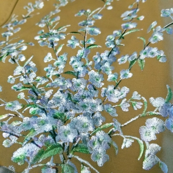 🚫SOLD🚫NWT TED BAKER EMBROIDERED TRENCH COAT - Picture 8 of 8